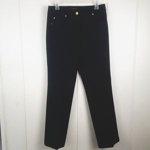 Escada Black Jeans Euro sz 38 black label straight